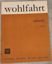 Franz WOHLFAHRT 50 Studies / Etudes / Caprices for Violin, Op. 74 - Sheet Music