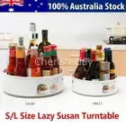 Organizer Pantry Rotation Storage Rack Kitchen Lazy Susan Turntable Tray AU