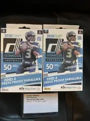 2-2020 Donruss Football Hanger Box New Sealed Hurts Burrow Herbert Rated Rookies