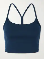 [Varley] Varley - Harley Freesoft™ Jersey Sports Bra - Navy - large large Blue