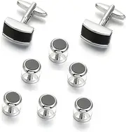 [OQHAIR] Wedding Jewelry Tuxedo Cuffs Clothing Accessories Men's Jewelry Hundreds and Cufflinks