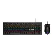 MSI FORGE GK300 COMBO BLUE US Forge GK300 Combo Blue - Gaming RGB Mechanical Keyboard & Forge GM300 Mouse