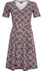 King Louie Dress Organic Cotton Juliette Dress Fields Of Joy Storm Blue