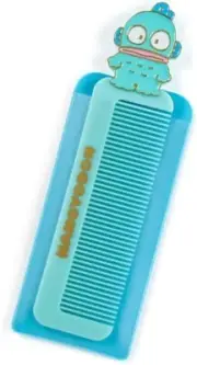 Sanrio Hangyodon Compact Comb 877531, Material: PVC, AS resin, Length: 14.5cm