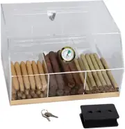 Laurence Acrylic Cigar Humidor Counter Display - by Prestige Import Group