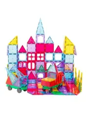 [Gem Toys] Durable Magnetic Tiles/Puzzle with Storage Bag 200 Pieces