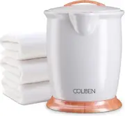 COLIBEN Towel Warmer, Towel Warmer for Bathroom with Aromatherapy in White