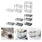 Bathroom Storage Rack Jewelry Tray Counter Container Shower Shelf Makeup Tray