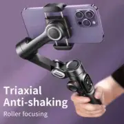 3-Axis Handheld Gimbal Stabilizer for Smartphone with Fill Light for Tracking
