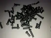 ASSORTED RIVETS EACH BOX OF 93 TOTAL. 3/16" SOLID STEELE CUTTER BAR KNIFE RIVETS