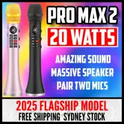 Karaoke Microphone Machine Wireless Speaker K Hero Pro Max 2 Bluetooth KHero
