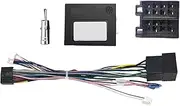 Car Android Radio Cable Power Wiring Harness Connector CAN Bus Adapter Compatible for Fiat 500 Croma Punto Panda Qubo Siena Ducato Doblo
