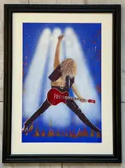 "Rock King" Classic Hard Rock guitarist painting