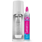Sodastream Terra Starter Pack Soft Fizzy Drink Sparkling Maker Soda Stream White