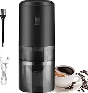 Rechargeable Electric Coffee Grinder - Lightweight Portable Coffee Maker | Efficient Bean Grinding Espresso Grinder for Camping, Home, Travel, Rechargeable Coffee Grinder for Family,