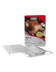 [Weber] Q Roasting Pack Trivet & Convection Tray Silver