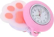 [AKOOSY] Practical Nurse Pocket Paw Design Durable Hanging Watch for Students Medical Professionals Workmanship Dial for Nursing Exams