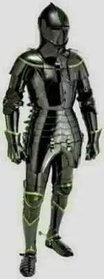 Medieval Knight Suit of Armor Combat Full Body Armour Black Knight Wearable