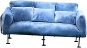 Ｓｉｍｈｏａ 1/6 Scale Living Room Sofa for 12" Action Figures Miniature Furniture Ornament, Blue