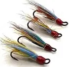Salmon Fishing flies SILVER DOCTOR single / double / treble various hooks & Qtys