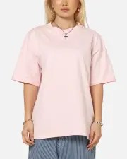 [CULTURE KINGS] Culture Kings Standard Drop Shoulder T-shirt Pink - Size M M Pink