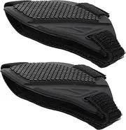 2pcs Motorcycle Gear Shift Shoe Cover Black Half Shoe Protector Waterproof Boot Cover Sturdy Non-skid for Safe Riding
