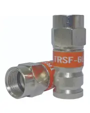MATCHMASTER CONNECTOR RG6 FOXTEL APPROVED : 26MM-TRSF-6L
