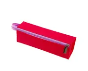 Creative square folio large-capacity canvas pencil case learning stationery pencil pouch