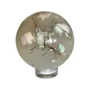 Cherry Blossom Agate Sphere - Stand Included - Stone Of Dreamers - B
