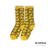 在飛比找蝦皮商城優惠-AIRWALK 都會生活 黃色 運動襪 台灣製造 AW535