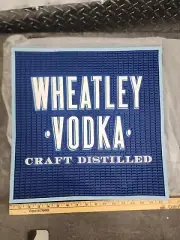 Buffalo Trace Distillery Wheatley Vodka Large 16" Advertising Bar Rail Mat