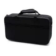 Portable Clarinet Case Bag Cross-body Black Tube Cloth Box Square Box Case