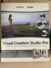 Corel Sony Visual Creation Studio Pro_Retail Box
