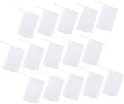HONMEET 2sets Soap Pouch Net Foaming Net Holder Easy Hanging Quick Drying 50pcs*2