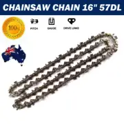 CHAINSAW SEMI CHISEL CHAINS 3/8LP 050 57DL FOR 45CC ROK 400MM 16" BAR AU