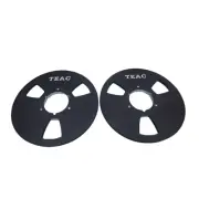 One Pair black TEAC 10.5-inch 1/4-inch TAPE REEL TO REEL TAPE Recorders