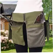Tool Belts, Garden Tool Belt Canvas Gardening Tool Pouch Waist Bag Tool Organizer for Lawn Yard Green