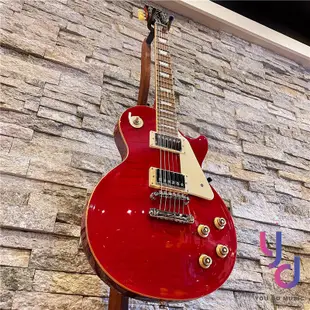 Gibson Epiphone Les Paul Standard 50s 電 吉他 紅色虎紋 (10折)