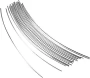 JOINPAYA Bass Fret Wire Replacement 25pcs 2.4mm Curved Guitar Frets Brass Fretwire Durable and Corrosion-resistant for Guitar Repair