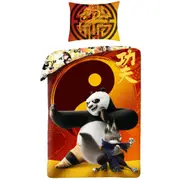 Dreamworks Kung Fu Panda Quilt Cover Set - Single Bed Size