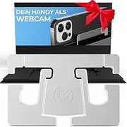 Ultra Light Mobile Phone Webcam Holder, Universal Smart Phone & Laptop Monitor Mount, Robust Holder, Continuity Camera Mount