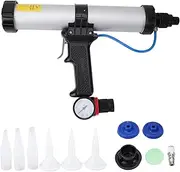 Caulking Gun, Pneumatic Caulking Tool, Heavy Duty Pneumatic Applicator, Air Power Caulk Gun, Pneumatic CaulkinCaulking Gun, Pneumatic Caulking Tg Gun Caulk Tool for Home (400ml)