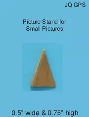 GOLD PICTURE STAND Dollhouse Miniature 1:12 scale Acessories