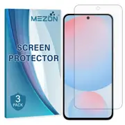 [3 Pack] Samsung Galaxy S24 FE (6.7") Ultra Clear Screen Protector Film by MEZON – Case Friendly, Shock Absorption (Galaxy S24 FE, Clear) – FREE EXPRESS