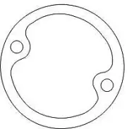 Norton Commando 04-1957 Inspection Cad Gasket