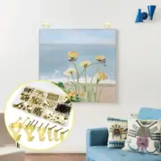 130pcs German Picture Mounting Solution Practical Metal Picture Frame Hook