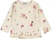 [SALT AND PEPPER] Girls B.Girls Ls AOP Unicorn Baby and Toddler T-Shirt Set