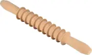 Beech Wood 14Mm Pappardelle Pasta Cutter Noodle Lattice Roller Docker Dough Cutt