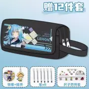 Anime Aotu World Pen Bag Student Stationery Canvas Pencil Case Collectible Gift