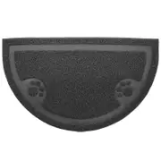 Paws & Claws Pet Non Slip Rubber Food Mat 60x37cm Assorted